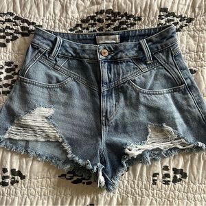 Happily Grey jean shorts
